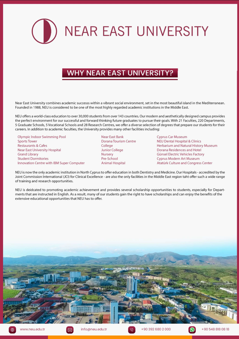 Brochure Prospective Student Near East University